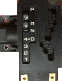 A2102670524 Gear shifter Code P1856 W210
